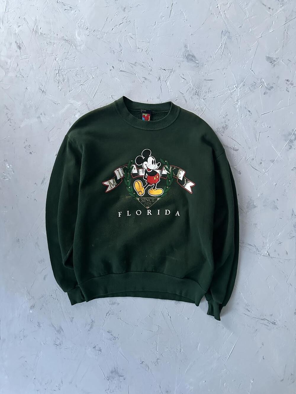 Vintage 90's Disney Mickey Florida Crewneck (Made in USA)